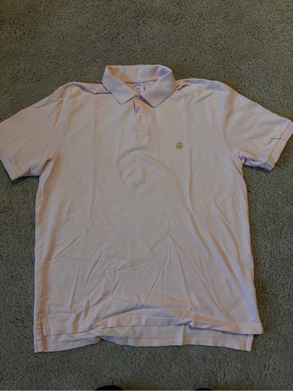 Brooks Brothers Pale Pink Polo Shirt